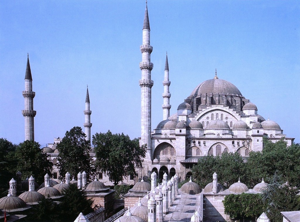Mimar Sïnan, Moschea Süleymnïe (Istambul, 1550-57)