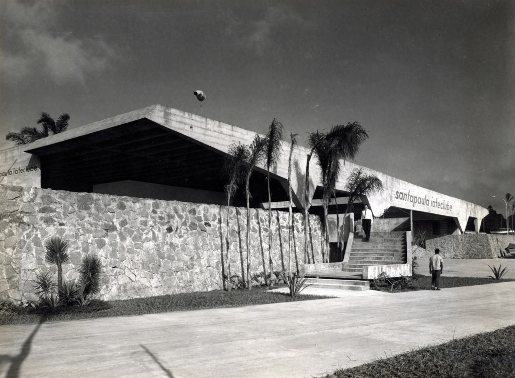 Rimessa per barche del club nautico Santa Paula, San Paolo (1961)